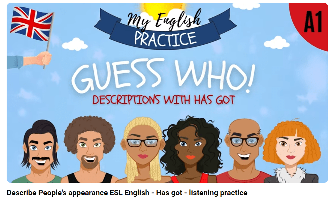 Describe People's Appearance - Listening Practice